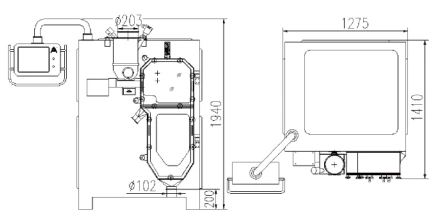 working process of the roller compactor LGP series